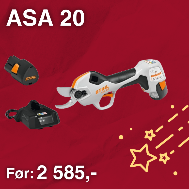 ASA 20.0 SET Batteridrevet grensaks, bilde 10 av 11