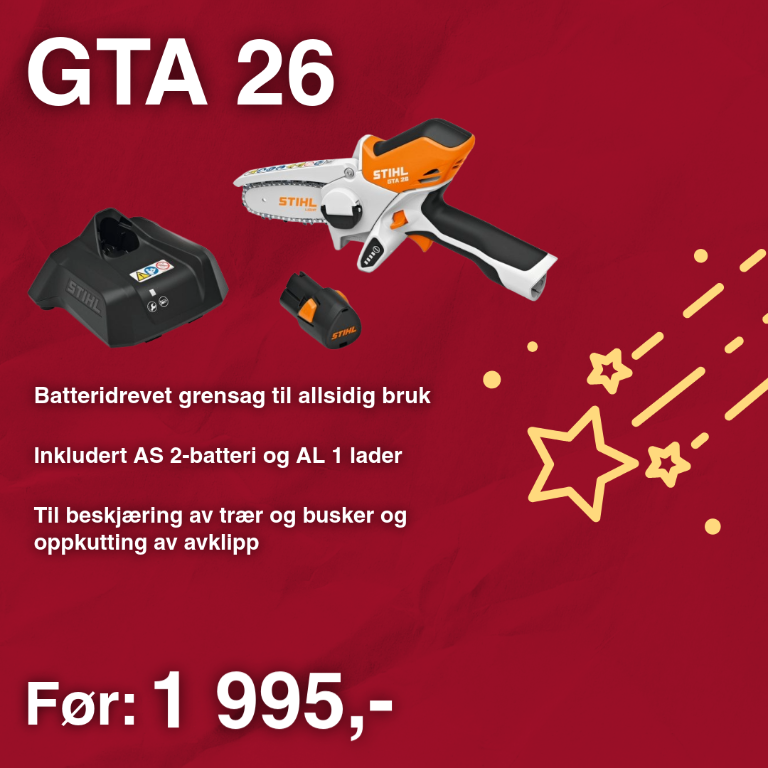 GTA 26 SET Batteridrevet grensag, bilde 3 av 5