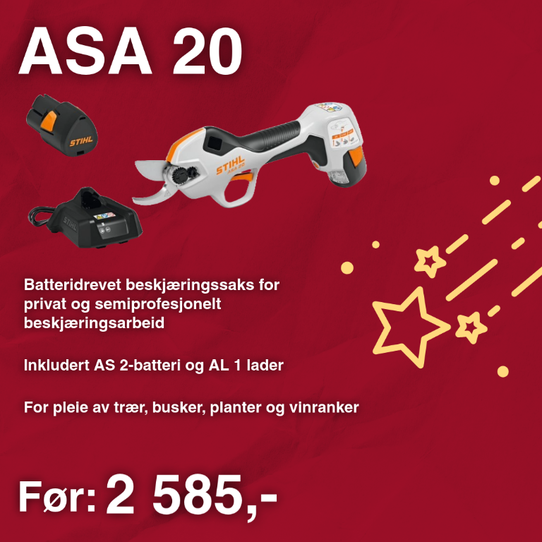 ASA 20.0 SET Batteridrevet grensaks, bilde 9 av 11